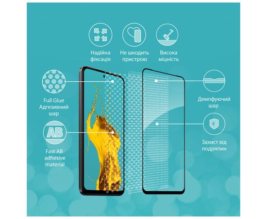 Стекло защитное Piko Full Glue Xiaomi Redmi Note 12S (1283126564970), изображение 4 Стекло защитное Piko Full Glue Xiaomi Redmi Note 12S (1283126564970), изображение 4