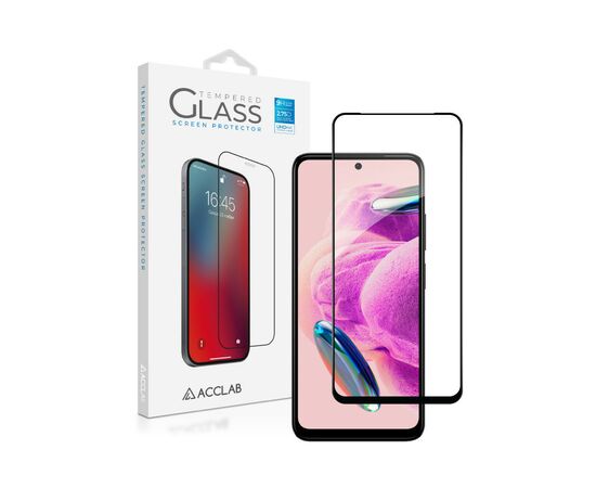 Стекло защитное ACCLAB Full Glue Xiaomi Redmi Note 12S (1283126564987), изображение 2 Стекло защитное ACCLAB Full Glue Xiaomi Redmi Note 12S (1283126564987), изображение 2