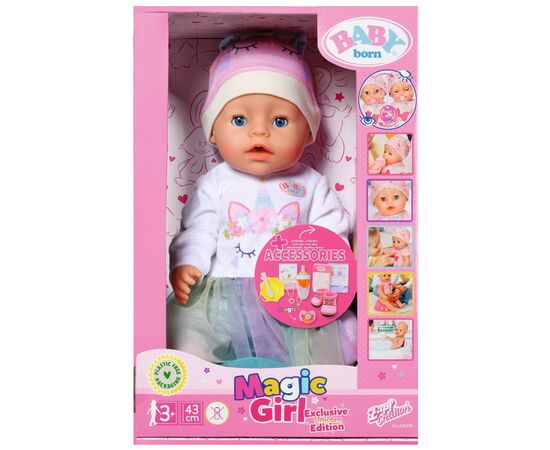 Пупс Zapf Baby Born - Чудесный единорог (836378), изображение 9 Пупс Zapf Baby Born - Чудесный единорог (836378), изображение 9