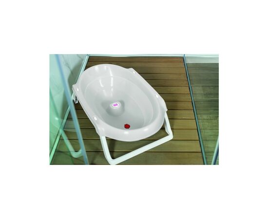 Ванночка Ok Baby анатомічна Onda Slim, білий (38951600), зображення 3 Ванночка Ok Baby анатомічна Onda Slim, білий (38951600), зображення 3