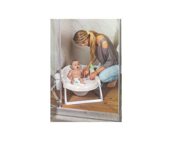 Ванночка Ok Baby анатомічна Onda Slim, білий (38951600), зображення 5 Ванночка Ok Baby анатомічна Onda Slim, білий (38951600), зображення 5