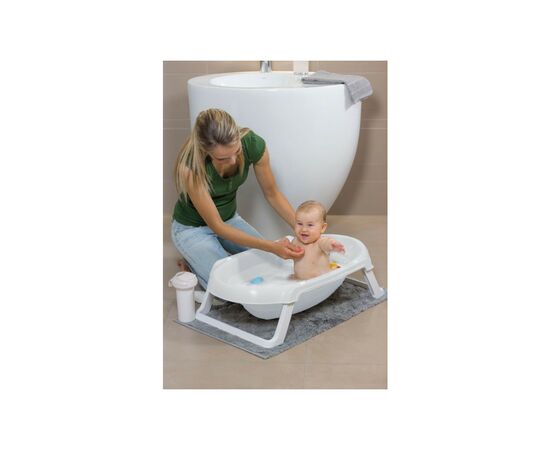 Ванночка Ok Baby анатомічна Onda Slim, білий (38951600), зображення 6 Ванночка Ok Baby анатомічна Onda Slim, білий (38951600), зображення 6