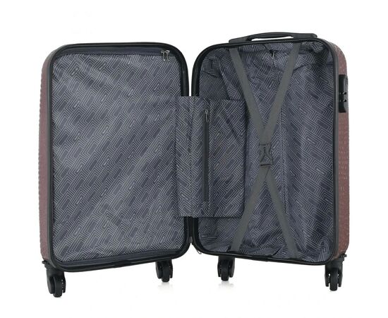 Чемодан Semi Line 20" S Burgundy (T5581-2), изображение 6 Чемодан Semi Line 20" S Burgundy (T5581-2), изображение 6