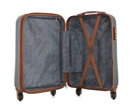 Валіза Semi Line 20" S Green-Grey (T5584-2), зображення 6