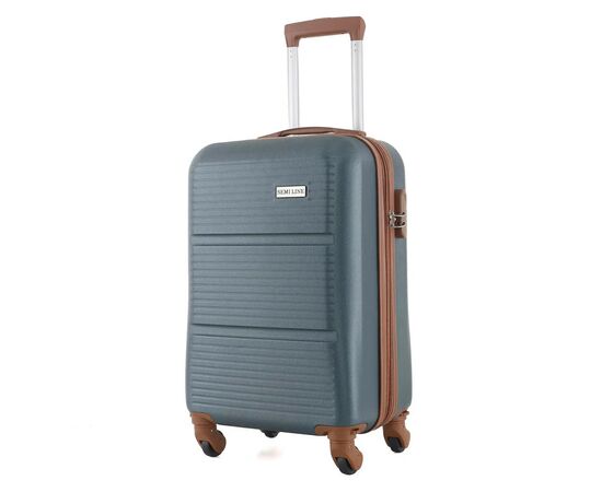 Валіза Semi Line 20" S Green-Grey (T5584-2)