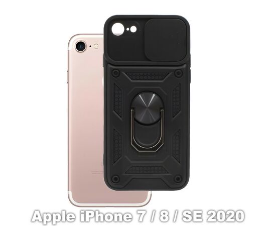 Чохол до мобільного телефона BeCover Military Apple iPhone 7 / 8 / SE 2020 Black (709948)