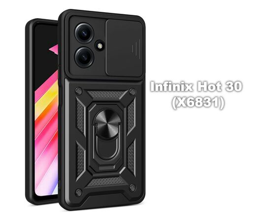 Чохол до мобільного телефона BeCover Military Infinix Hot 30 (X6831) Black (709957), зображення 5
