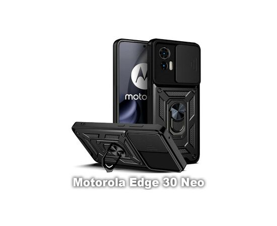 Чохол до мобільного телефона BeCover Military Motorola Edge 30 Neo Black (709966)