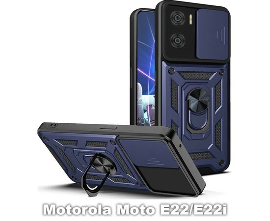 Чохол до мобільного телефона BeCover Military Motorola Moto E22/E22i Blue (709978)