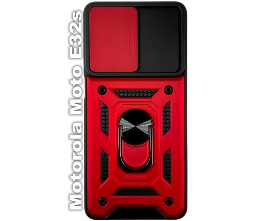 Чохол до мобільного телефона BeCover Military Motorola Moto E32s Red (709971)