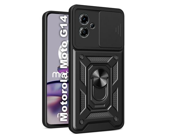 Чохол до мобільного телефона BeCover Military Motorola Moto G14 Black (709960)