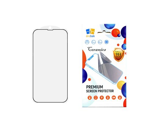 Стекло защитное Drobak Ceramics Apple iPhone 15 (292917)