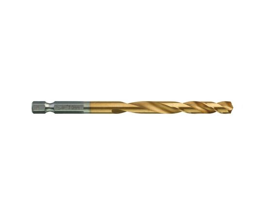 Свердло Milwaukee по металу RedHEX HSS-G TiN, 7 мм (5шт) (4932478182)