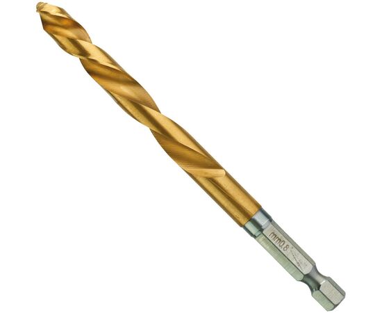 Сверло Milwaukee по металлу RedHEX HSS-G TiN, 8,0 мм (48894719)