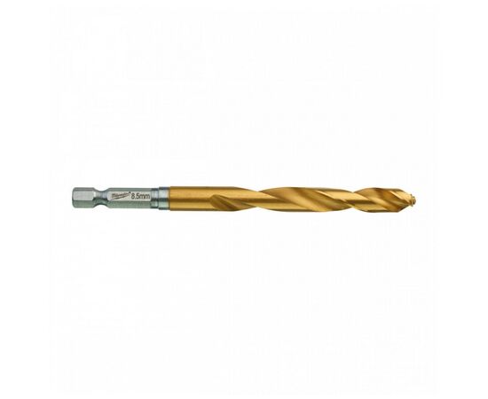 Сверло Milwaukee по металлу RedHEX HSS-G TiN, 8,5 мм (48894720), изображение 2
