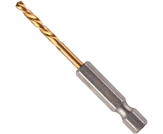 Свердло Milwaukee по металу RedHEX HSS-G TiN, 3,0 мм, (2шт) (48894763)