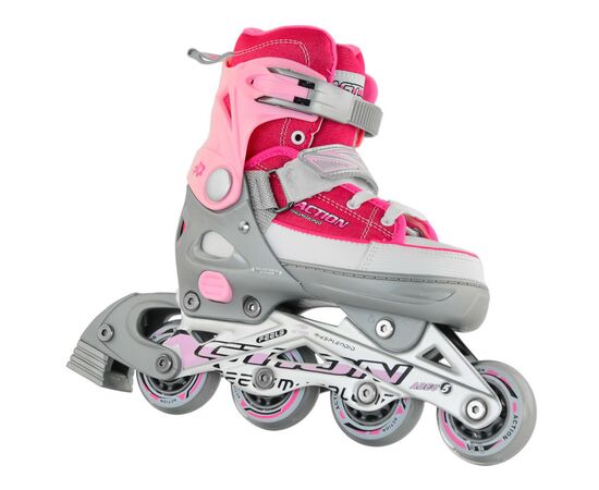Роликові ковзани Action Anny Рожеві 33-36 (PW-126B-13-2PINK/33-36), зображення 2 Роликові ковзани Action Anny Рожеві 33-36 (PW-126B-13-2PINK/33-36), зображення 2