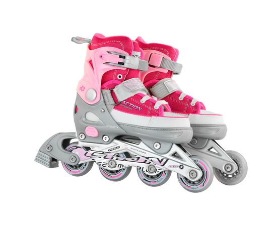 Роликові ковзани Action Anny Рожеві 33-36 (PW-126B-13-2PINK/33-36), зображення 8 Роликові ковзани Action Anny Рожеві 33-36 (PW-126B-13-2PINK/33-36), зображення 8