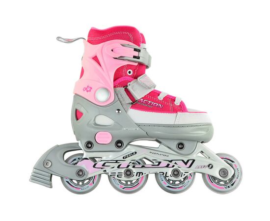 Роликовые коньки Action Anny Рожеві 33-36 (PW-126B-13-2PINK/33-36)