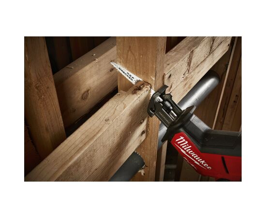 Полотно Milwaukee для сабельной пилы, WRECKER 230мм, шаг 3,6/2,3мм, 5шт, металл, древесина (48005706), изображение 2 Полотно Milwaukee для сабельной пилы, WRECKER 230мм, шаг 3,6/2,3мм, 5шт, металл, древесина (48005706), изображение 2