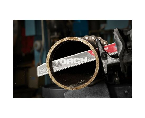 Полотно Milwaukee для сабельной пилы, TORCH CARBIDE 230мм, шаг 3,6мм, металл (48005202), изображение 3 Полотно Milwaukee для сабельной пилы, TORCH CARBIDE 230мм, шаг 3,6мм, металл (48005202), изображение 3