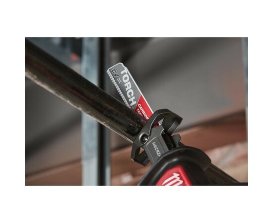 Полотно Milwaukee для сабельной пилы, TORCH CARBIDE 230мм, шаг 3,6мм, металл (48005202), изображение 5 Полотно Milwaukee для сабельной пилы, TORCH CARBIDE 230мм, шаг 3,6мм, металл (48005202), изображение 5