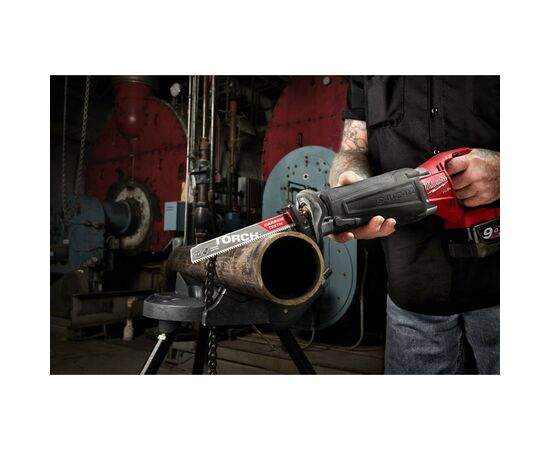 Полотно Milwaukee для сабельной пилы, TORCH CARBIDE 150мм, шаг 3,6мм, 5шт, металл (48005501), изображение 2 Полотно Milwaukee для сабельной пилы, TORCH CARBIDE 150мм, шаг 3,6мм, 5шт, металл (48005501), изображение 2