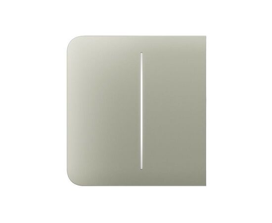 Розумний вимикач Ajax SideButton 2-gang/olive