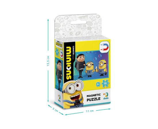 Пазл DoDo Магнітний пазл Minions (200351), изображение 5 Пазл DoDo Магнітний пазл Minions (200351), изображение 5