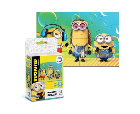 Пазл DoDo Магнітний пазл Minions (200352), изображение 3 Пазл DoDo Магнітний пазл Minions (200352), изображение 3