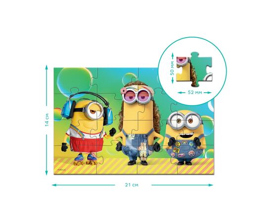 Пазл DoDo Магнітний пазл Minions (200352), изображение 4 Пазл DoDo Магнітний пазл Minions (200352), изображение 4