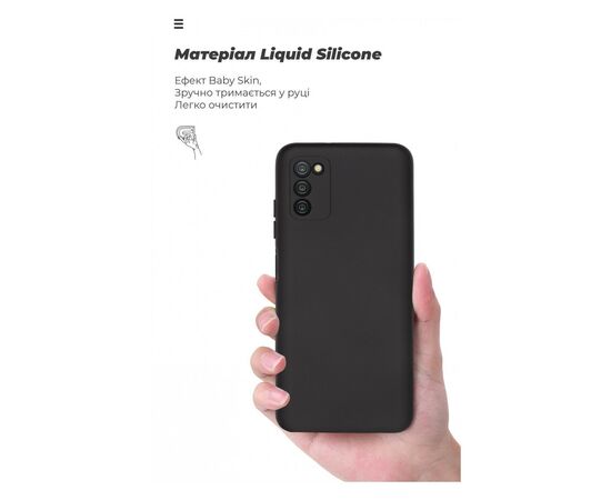 Чехол для мобильного телефона Armorstandart ICON Case Samsung A03s Camera cover Black (ARM70613), изображение 5