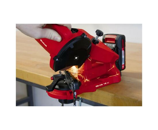 Верстак Einhell для заточки цепей GE-CS 18 Li - Solo, 18В PXC (без АКБ и ЗУ) (4499940), изображение 2 Верстак Einhell для заточки цепей GE-CS 18 Li - Solo, 18В PXC (без АКБ и ЗУ) (4499940), изображение 2