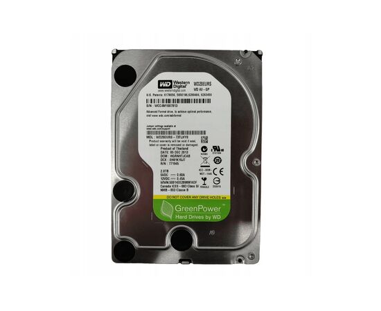 Жесткий диск 3.5" 2TB WD (# WD20EURS #)
