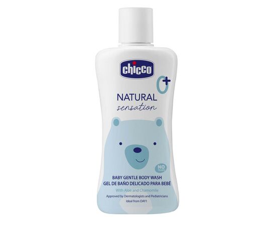 Детский гель для душа Chicco Natural Sensation Без Слез 200 мл 058664163991 (11529.00)
