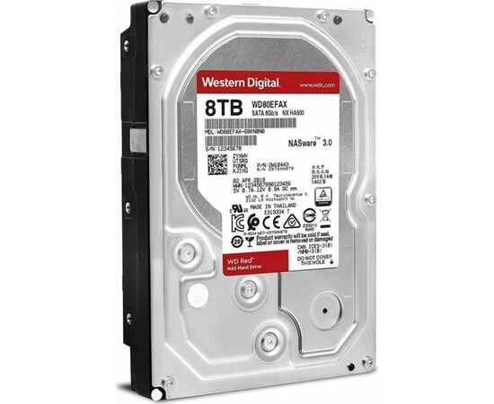 Жесткий диск 3.5" 8TB WD (WD80EFBX_), изображение 2 Жесткий диск 3.5" 8TB WD (WD80EFBX_), изображение 2
