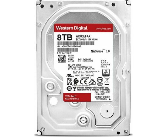 Жесткий диск 3.5" 8TB WD (WD80EFBX_), изображение 3 Жесткий диск 3.5" 8TB WD (WD80EFBX_), изображение 3