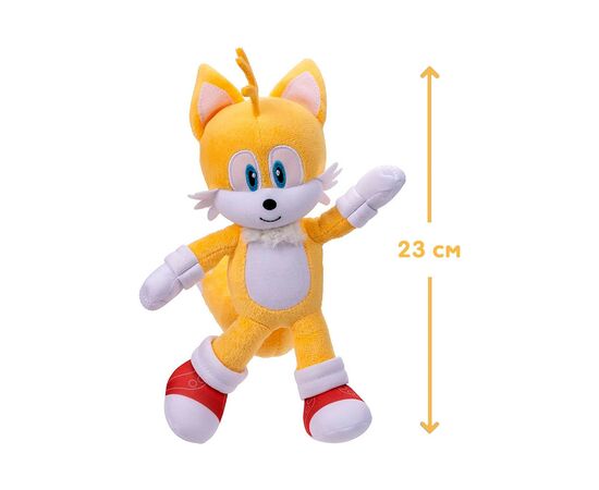 Мягкая игрушка Sonic the Hedgehog Тейлз 23 см (41275i), изображение 6 Мягкая игрушка Sonic the Hedgehog Тейлз 23 см (41275i), изображение 6