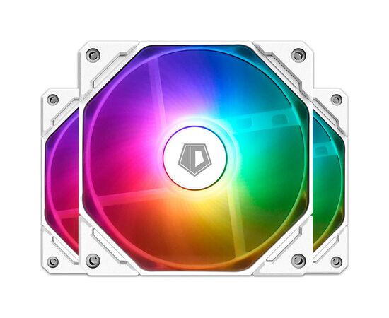 Кулер для корпуса ID-Cooling TF-12025-ARGB-TRIO-SNOW