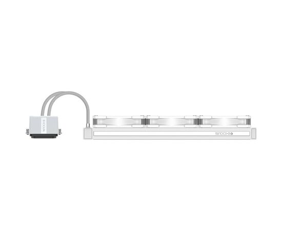 Система водяного охлаждения ID-Cooling DASHFLOW 360 BASIC WHITE, изображение 3 Система водяного охлаждения ID-Cooling DASHFLOW 360 BASIC WHITE, изображение 3