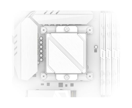 Система водяного охлаждения ID-Cooling DASHFLOW 360 BASIC WHITE, изображение 6 Система водяного охлаждения ID-Cooling DASHFLOW 360 BASIC WHITE, изображение 6
