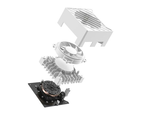 Система водяного охлаждения ID-Cooling DASHFLOW 360 XT LITE WHITE, изображение 5 Система водяного охлаждения ID-Cooling DASHFLOW 360 XT LITE WHITE, изображение 5