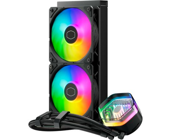 Система водяного охлаждения CoolerMaster MasterLiquid 240 Atmos (MLX-D24M-A25PZ-R1), изображение 2 Система водяного охлаждения CoolerMaster MasterLiquid 240 Atmos (MLX-D24M-A25PZ-R1), изображение 2