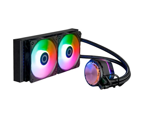 Система водяного охлаждения CoolerMaster MasterLiquid 240 Atmos (MLX-D24M-A25PZ-R1), изображение 3 Система водяного охлаждения CoolerMaster MasterLiquid 240 Atmos (MLX-D24M-A25PZ-R1), изображение 3