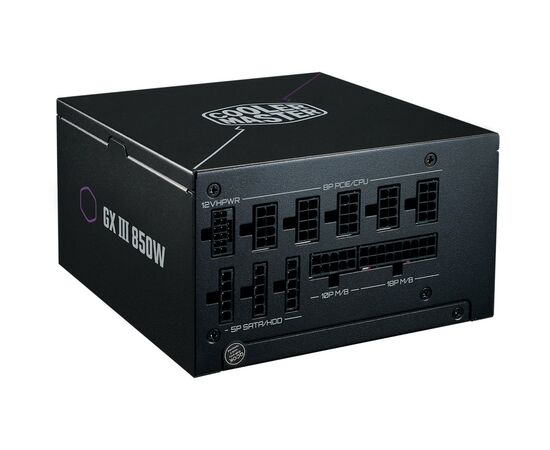 Блок питания CoolerMaster 850W GX III Gold (MPX-8503-AFAG-BEU), изображение 3 Блок питания CoolerMaster 850W GX III Gold (MPX-8503-AFAG-BEU), изображение 3