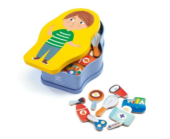 Настольная игра Djeco Магнитная игра Профессии (DJ03086), изображение 2 Настольная игра Djeco Магнитная игра Профессии (DJ03086), изображение 2