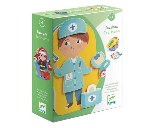 Настольная игра Djeco Магнитная игра Профессии (DJ03086)