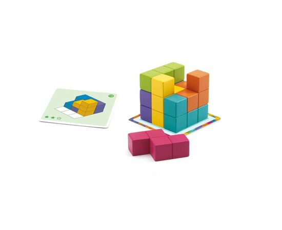 Настольная игра Djeco Кубиссимо (DJ08477), изображение 3 Настольная игра Djeco Кубиссимо (DJ08477), изображение 3