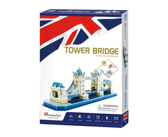 Пазл Cubic Fun 3D Тауэрский Мост серия C (C238h)