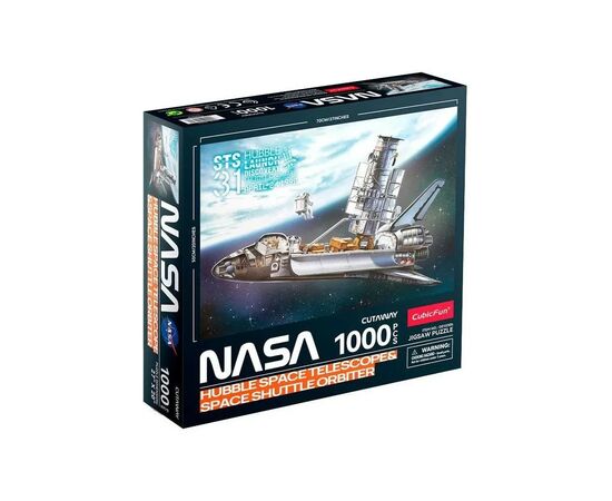 Пазл Cubic Fun NASA Космический телескоп Хаббл (DS1030h)